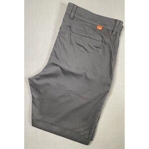 Nike Golf Pants Men 40x32 Gray DRI-FIT Stretch Straight Leg Cotton Polyester